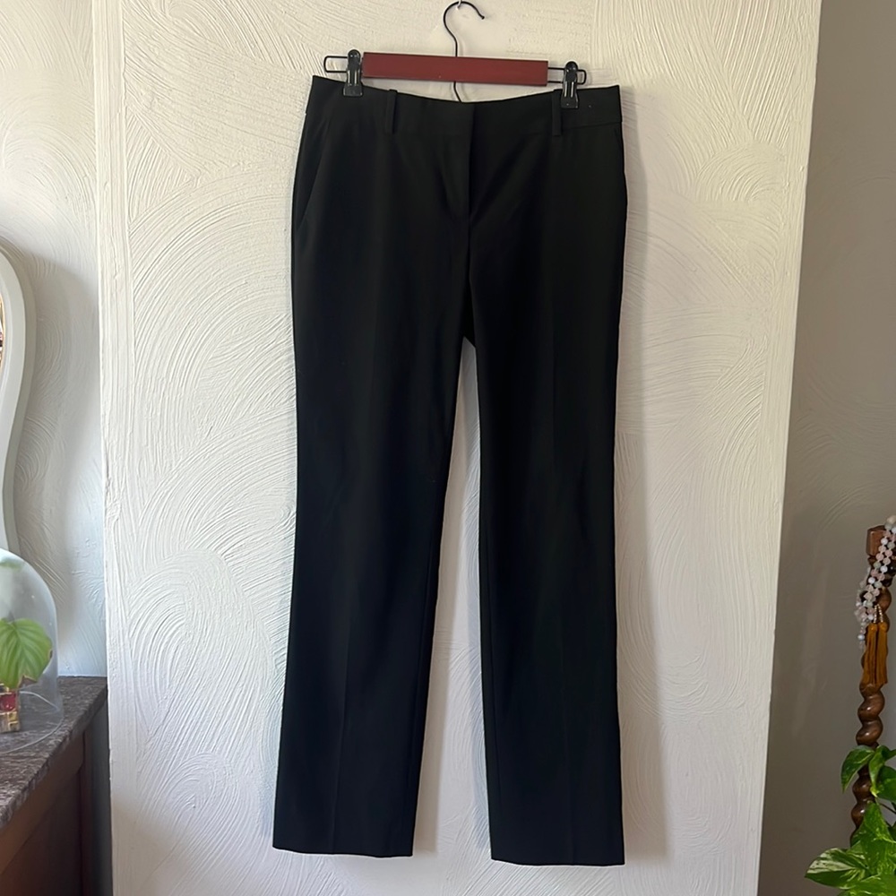 Ann Taylor Devin Fit Black Pants - Picture 2 of 5